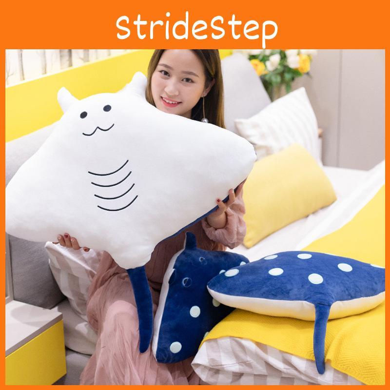 Manta Marine Rays Animal Plush Toy Stuffed Doll Bedroom Decoration Gift Kids