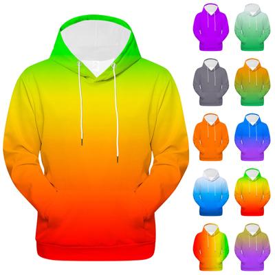 Modischer, lockerer, langärmliger Kapuzenpullover für Herren und Damen