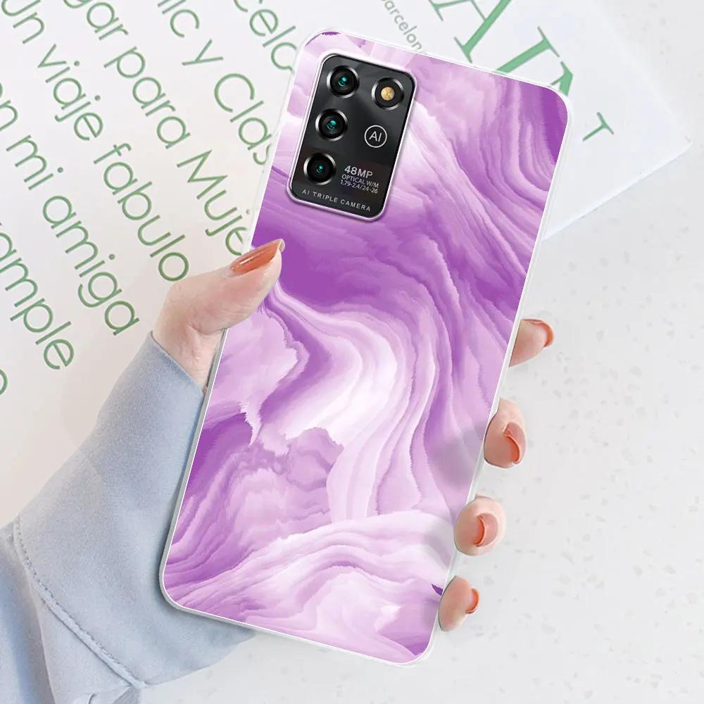 Für ZTE Blade V30 Vita Hülle ZTE Blade V2022 Cover Transparentes Silikon Weiches TPU Handy Hüllen Case Für ZTE V30 Vita Hülle Bumper