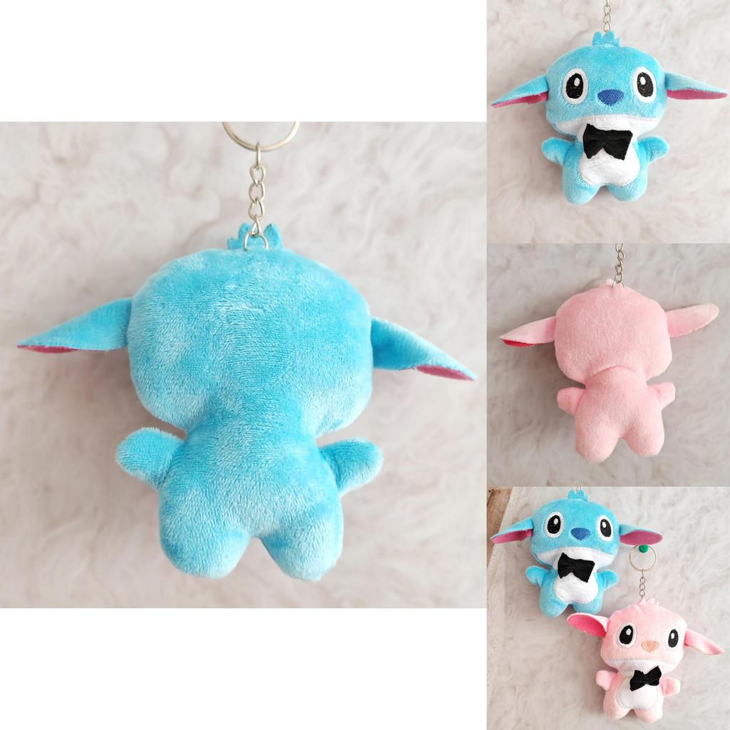 Stitch Plush Keychain With Soft Short Pile For Kids And Collectors
