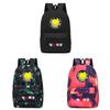 Assassination Classroom Backpack Anime Kill Teacher Geometric Print School Bag For Students