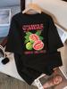 Summer Handpicked Guava Print Unisexs Tshirt Soft Round Neck Casual Wear Graphic T Shirts Streetwear Y2k Top Unisexs Clothing