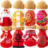 Cat Winter Clothes Pet Tang Clothes Autumn and Winter Teddy Chinese New Year and Winter Thickened Warm Cotton-padded Clothing