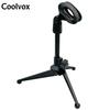 Metal Adjustable Desktop Tripod Microphone Stand  Desktop Tripod Folding Microphone Stand Plastic Adjustable For MIC