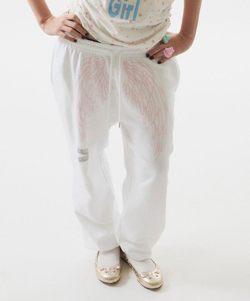 SCULPTOR Angelic Sweatpants White