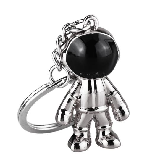 Ornamental Couple Chain Electroplating Multi-use Ornament Key