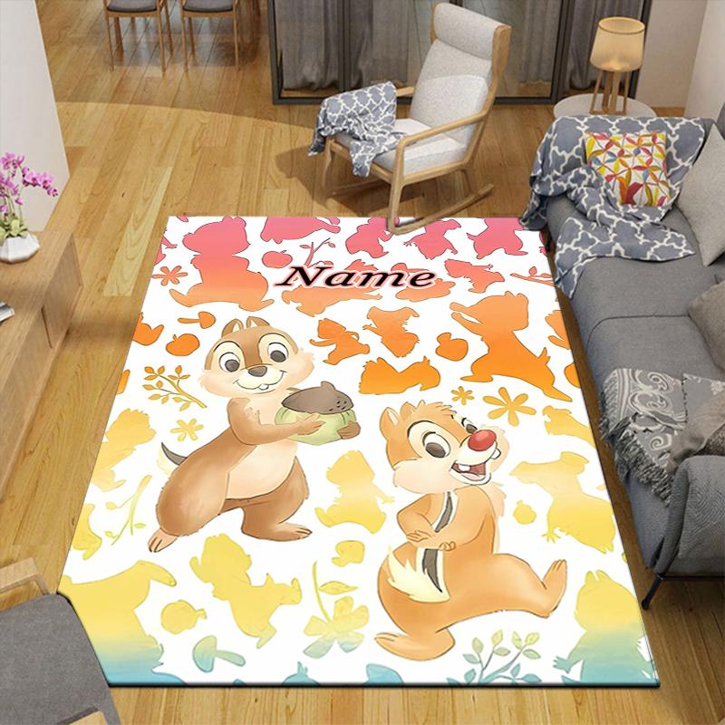 Custom 1Pc Chip Dale'S Festive Fun Rug Office Carpet Indoor Outdoor Entrance Doormat Nonslip Soft And Comfortable Living Room D91613
