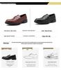 Men's New Style Perforated Leather Loafers: British Business Casual Slip-On Shoes