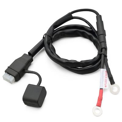 Daytona 93107 Motorcycle Charger, Repair Product (For 91875), Car Body Wiring with Dustproof Cap