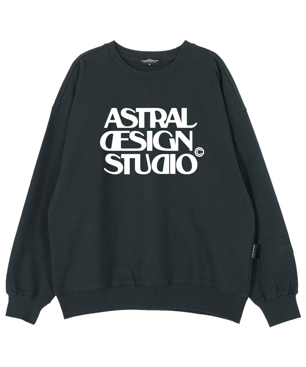 Astral Projection Astral Design Studio Oversized Drop Shoulder Sweatshirt_Green Xl
