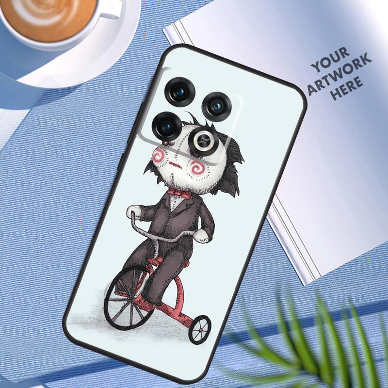 Saw Jigsaw Puppet Case For OnePlus 12R 10T 10R 9R 8T 12 11 9 10 Pro Nord CE 3 Lite 2 2T CE4 N10 N20 N30 Cover