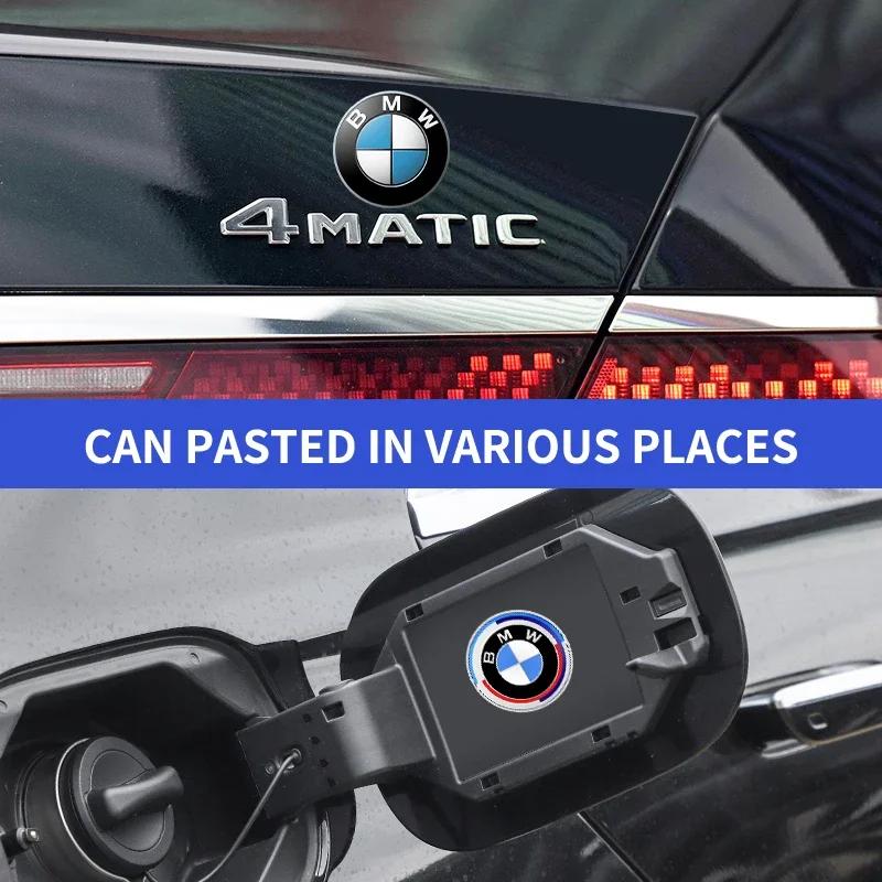 2025 För BMW M X3 X5 X6 Bil Framstol Nackstöd Märke Dekal Bil Sidofönster Klistermärken För BMW 50-års Kith F30 F10 E90 E34 E53 E61