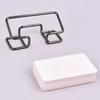 Metal Card Display Holder Rustproof Card Organizer Desk Bracket Card Display Stand  Home Office