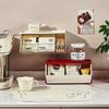 Wall-Mounted Multi-functional Kitchen Basket for Scallions, Ginger & Garlic Storage