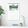 1pc, 2026 Watercolor Landscape Wall Calendar, 12 Different Designs, Wall Calendar, Birthday, Christmas, New Year Gift