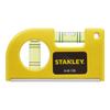 Stanley Handwerkzeuge Magnetischer Horizontal-/Vertikal-Taschenwasserwaage