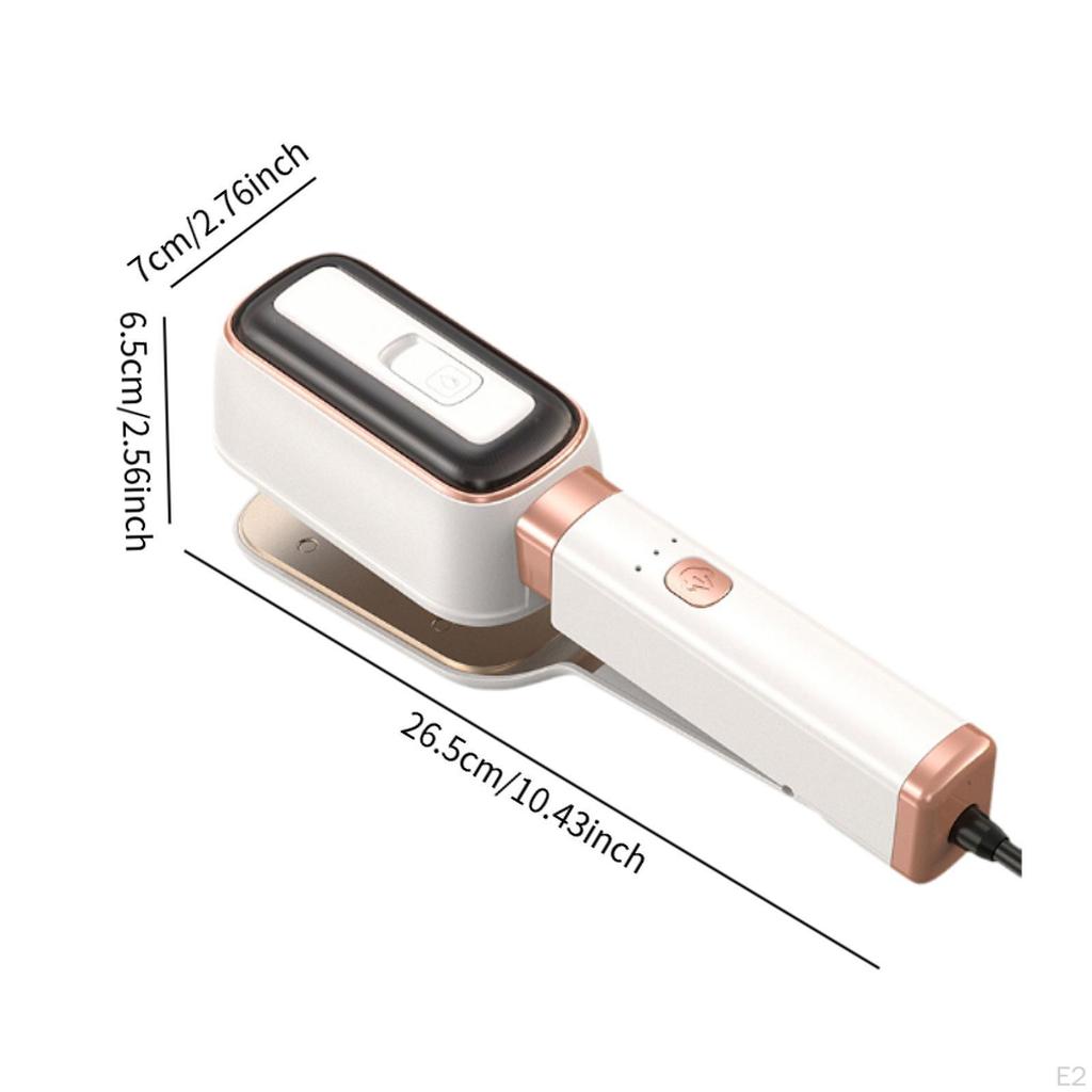 Clothes Steamer Handheld Wet and Dry Steam Generator Mini 180Degree Rotating Iron