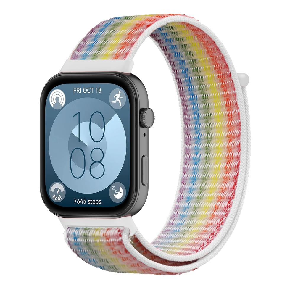 Oficiální nylonový smyčkový řemínek pro Huawei Watch Fit 3 Sportovní náramek Řemínek Correa pro Huawei Watch Fit 3 Chytrý náramek