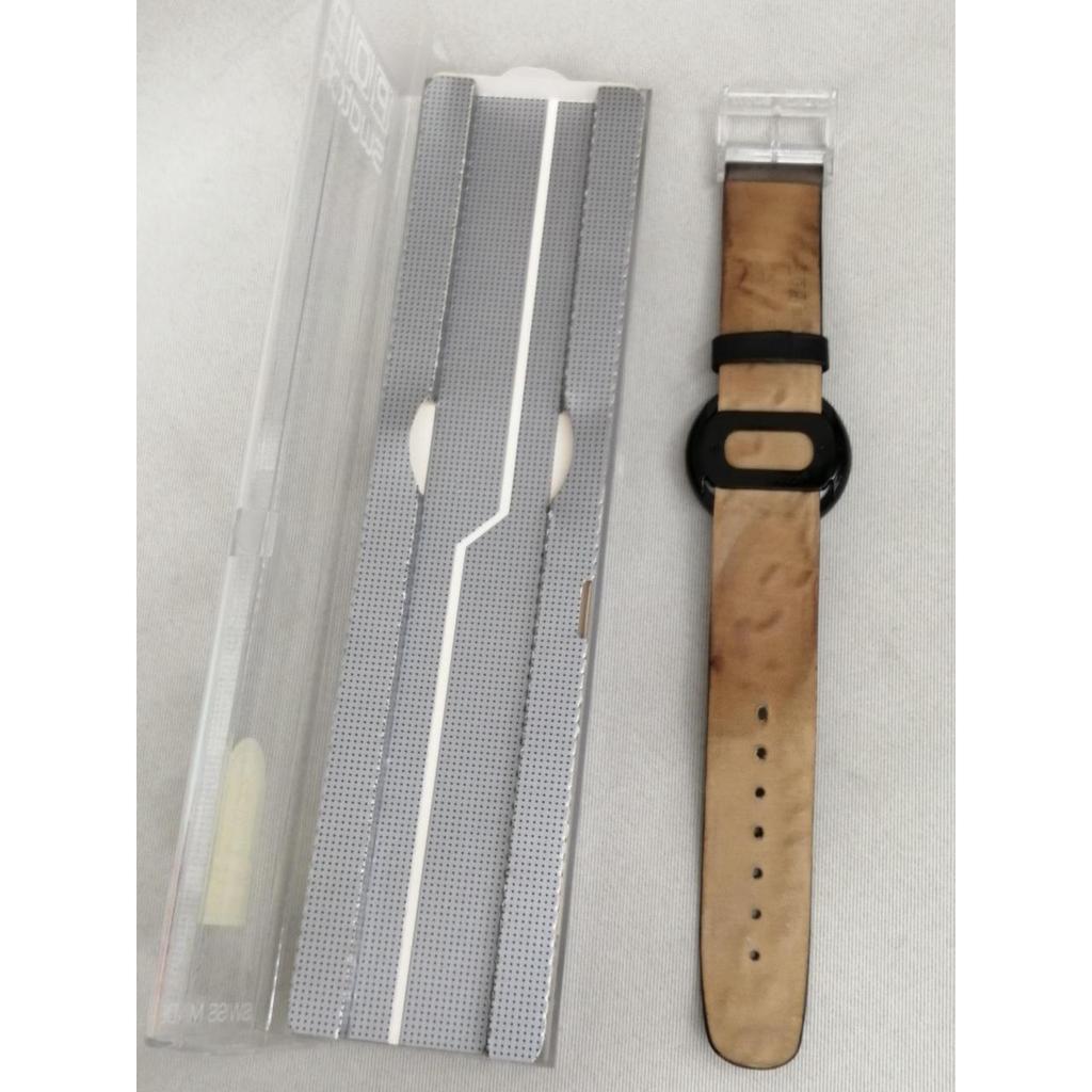 Used SWATCH BLACK WIDOW Quartz