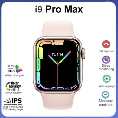 Voll-Touchscreen-Bluetooth-Smartwatch, Herzfrequenz-Blutdruckmessgerät, wasserdichte Smartwatch