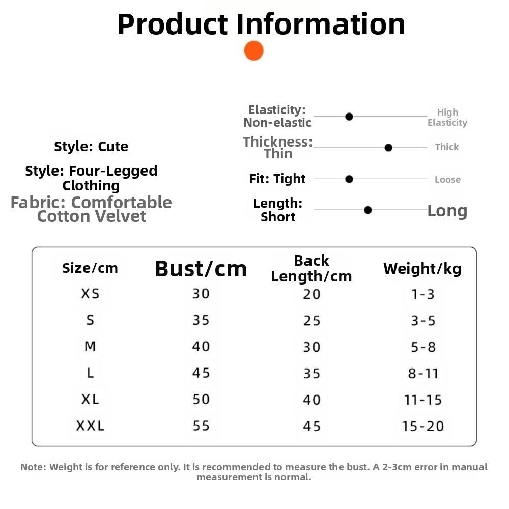 Towable Cute Dinosaur Pet Sweater Thick Warm Cosplay Props Dog Four-legged Jumpsuit Cozy Pet Winter Costume