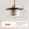 Yellow Travertine Wabi-Sabi Style Pendant Light for Bedroom, Restaurant, or Bar