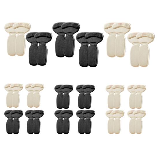 2/4 Pairs Shoes Heel Pads Anti-Slip Heel Liner Protectors Cushion Too Big Loose Shoes Heel Inserts Filler Blister Prevention Pain Relief Heel Grips