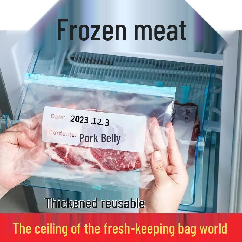 ZISIZ Kitchen Frozen Food Storage Bag