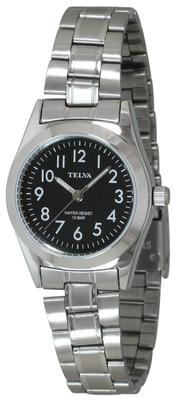 CREPHA Analog 10 ATM Water Stainless Steel [CREPHA] Watch, Resistant, Band, Silver, TE-AL010-BKS, Women's