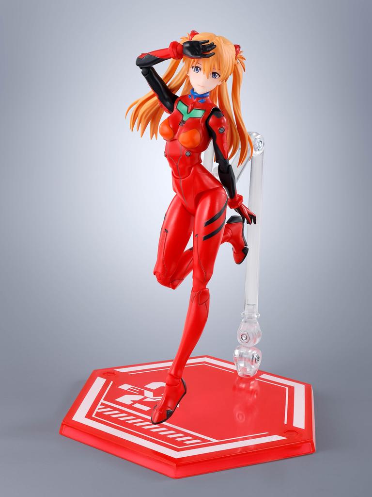 TAMASHII NATIONS New Theatrical Edition Shikinami Asuka approximately PVC painted action figure S.H.Figuarts Evangelion Langley, 135mm, & ABS,