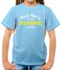 Don't Worry It's a RONNIE Thing! - Kids T-Shirt - Surname Custom Name Family