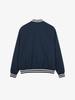 Supra Bayc Woven Oversized Varsity Jacket (Navy)