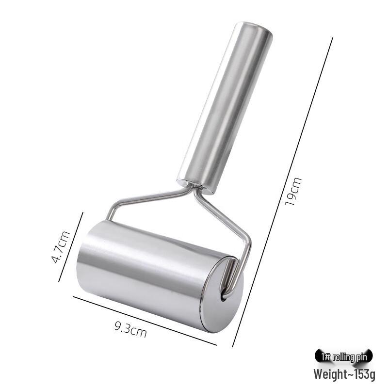 Stainless Steel Rolling Pin Set
