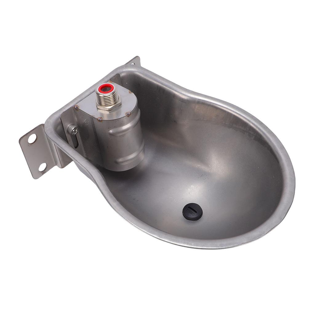 Automatic Sheep Water Bowl Stainless Steel Livestock Waterer Water Dispenser for Sheep Goat Calf