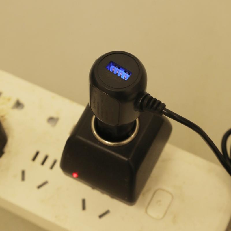 18W Car Chargers USB Port with Type C Cable Technology Car Recorder Power Supply 12V 24V Safe Charging