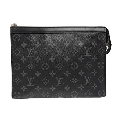 [Použité] Pochette Voyage MM 'Černé Monogram Eclipse Canvas' - Velmi dobrý stav #1MH7YKN