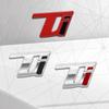3D Metall TI VELOCE Edition Badge Auto Lenkrad Emblem Aufkleber LOGO Dekor Für Romeo Giulia Stelvio Giulietta Mito