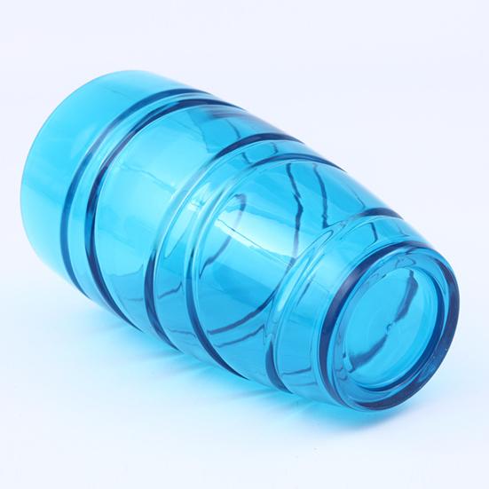 4Pcs Plastic Tumblers Set Reusable Tumbler Glasses with Swirl Design Stackable Water Cups for Garden Picnics Camping BBQs Parties