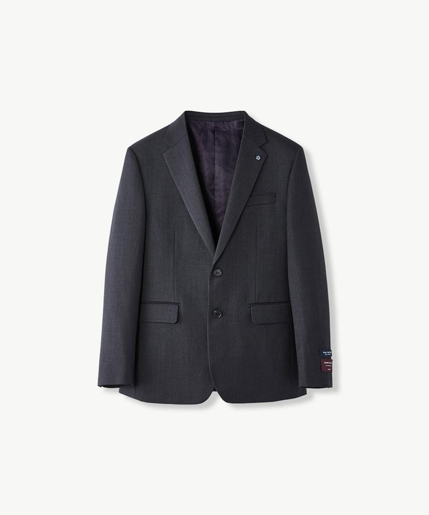 Stco [Crossfit] Wool Blend Four-Way Stretch Suit Jacket Grey (Classic Fit)_Ssjvz63Csg