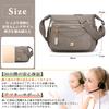 Shoulder Large Commuter Shoulder Multiple Perfect for and A Popular NICOLE&DORIS Women's Bag, Capacity, Crossbody, Stylish, Nylon, Multi-Sized,