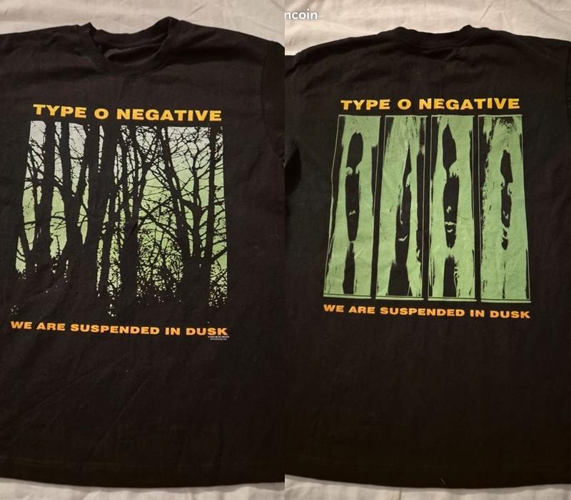 

Type O Negative Rock band 90s 2 sided Black T shirt Retro tee S2345XL NH27729 Unisex T-Shirt L