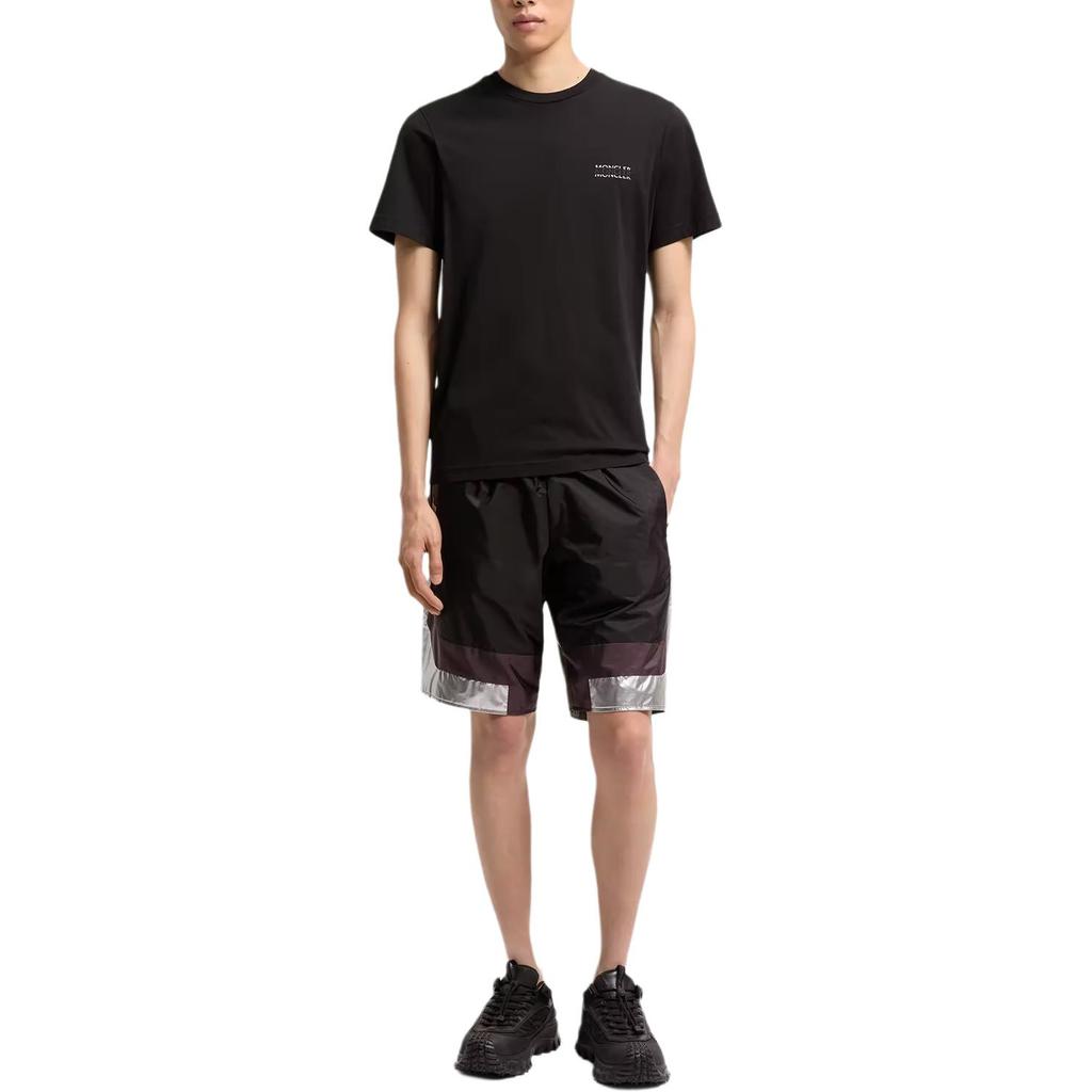 Moncler SS26 Cotton Jersey T-Shirt With Logo Men Tops L10918C0000789AYW999
