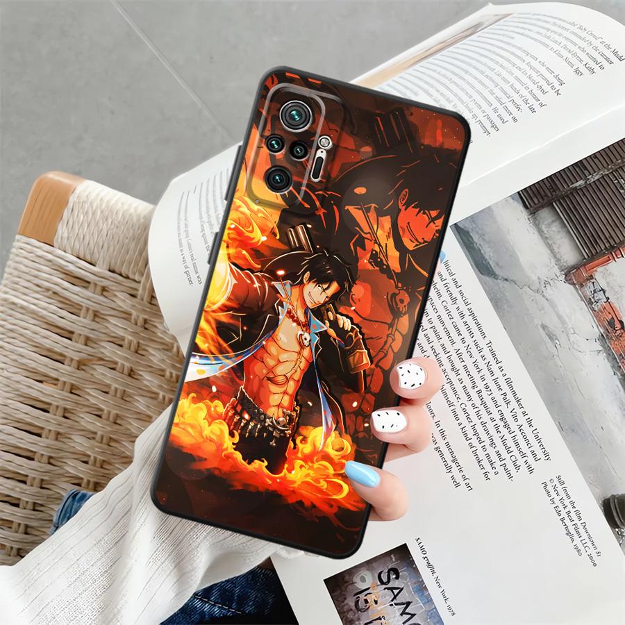 Funda Phone Cover Case for Xiaomi Redmi Note 11S 12S 11 13 12 Pro Plus 10 9 8 Pro 9s 10S Cool Luffy ACE