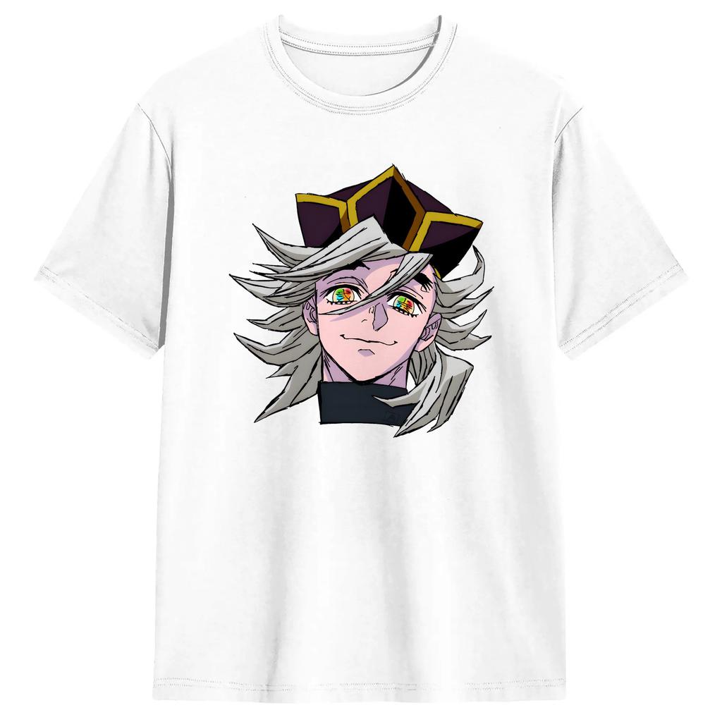 Unique Anime Douma Upper TShirt Unisex O Neck Cotton T Shirt Short Sleeve Tee Shirt Plus Size Tops