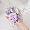Unique Corsage Boutonnieres Artificial Flowers for Proms, Anniversaries, Ceremonies, Wedding Embellishments