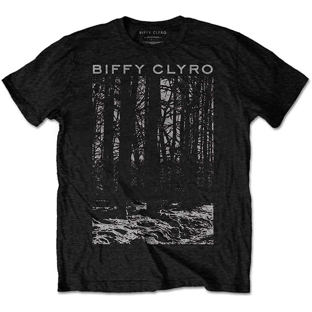Biffy Clyro Tree Slim Fit T-shirt X-Large Black Unisex T-Shirt L