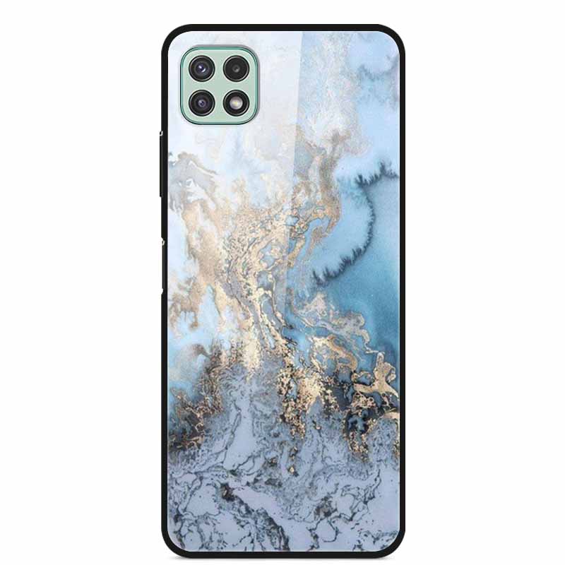 For Samsung Galaxy Wide5 Case Tempered Glass Hard PC Phone Back Cover for Galaxy Wide 5 Bumpers Cases Shell Coque 6.6'' SM-E426S