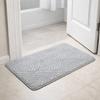 Huishoudelijk Absorberend Jacquard Badkamermat Niet-slip Verdikt Douchemat Wasbaar Zacht Badmat Entree