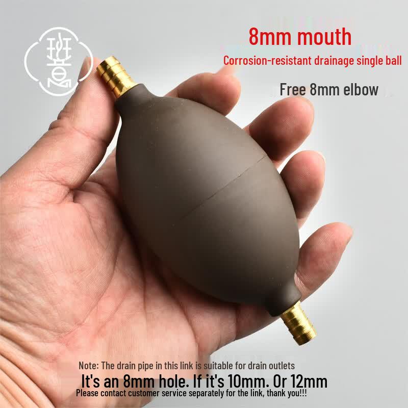 Tea Tray Drainage Pipe with Suction Ball