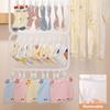 Socks Drying Rack With 18/26 Clips Underwear Baby Saliva Towel Space-Saving Multifunctional Household Dormitory Student Laundry